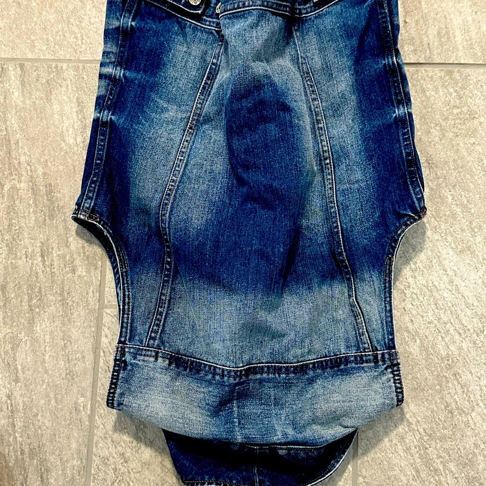 GStar blue Jean vest excellent condition size small